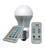 Lâmpada LED RGB com controle remoto – lâmpadas na Coreval em Taubaté